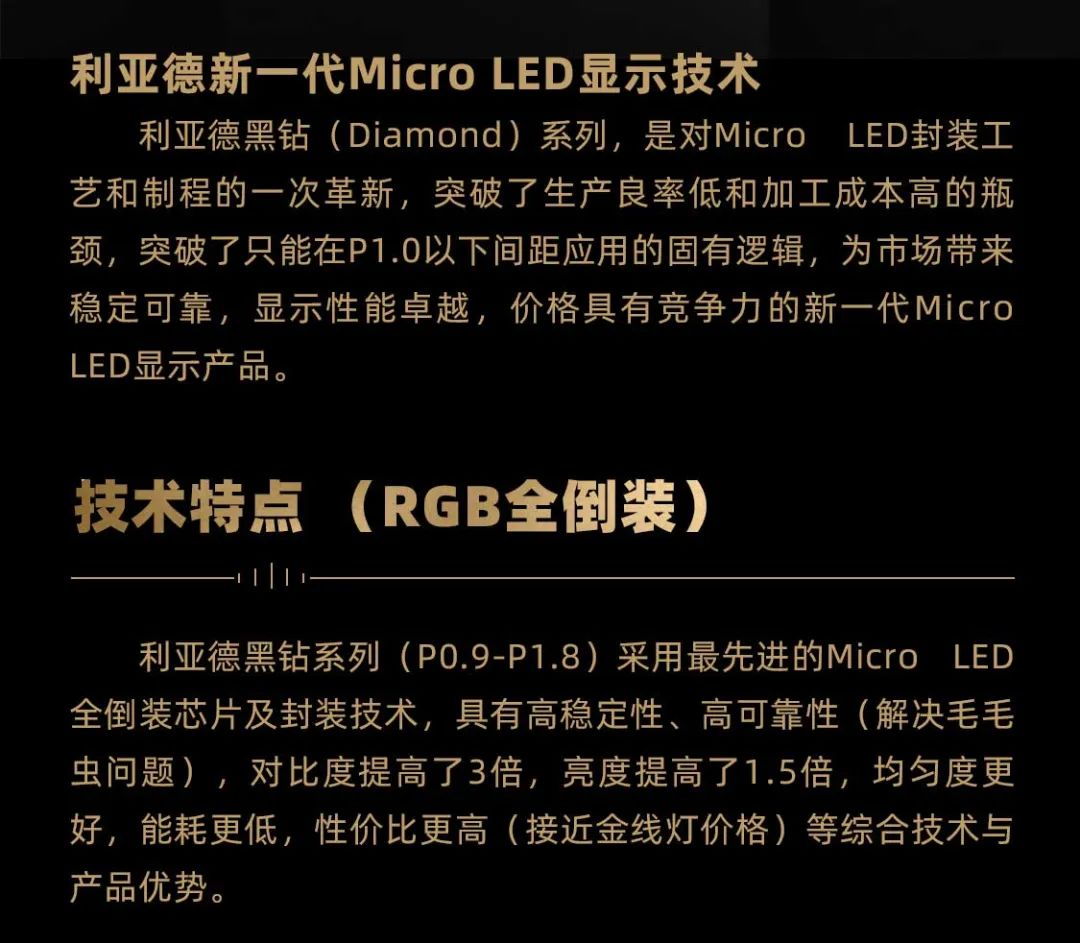 ΰ�¹��ʹ�������ȫ��䲼�ڶ���Micro LED��ʾ��������ΰ�¹��ʹ������꣨Diamond��ϵ��